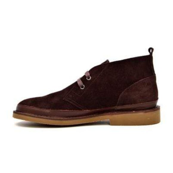 British Walkers Cambridge Men's Brown Suede Desert Boots - Picture 6 of 8